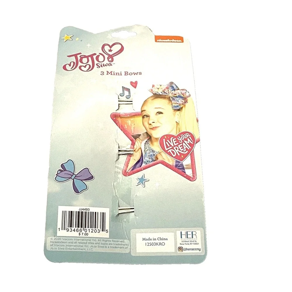 GIRLS HAIR BOWS nickelodeon‎ JOJO